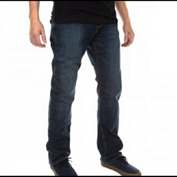 Vans Dark Wash Straight Leg Boys Size 20 - Picture 1 of 7